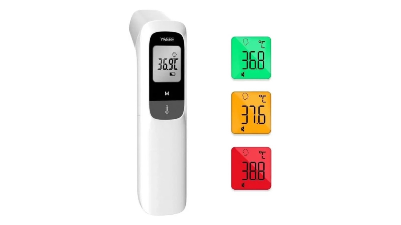 Paxmax Yasee JA-11A-CF Digital Non-Contact Infrared Forehead Thermometer