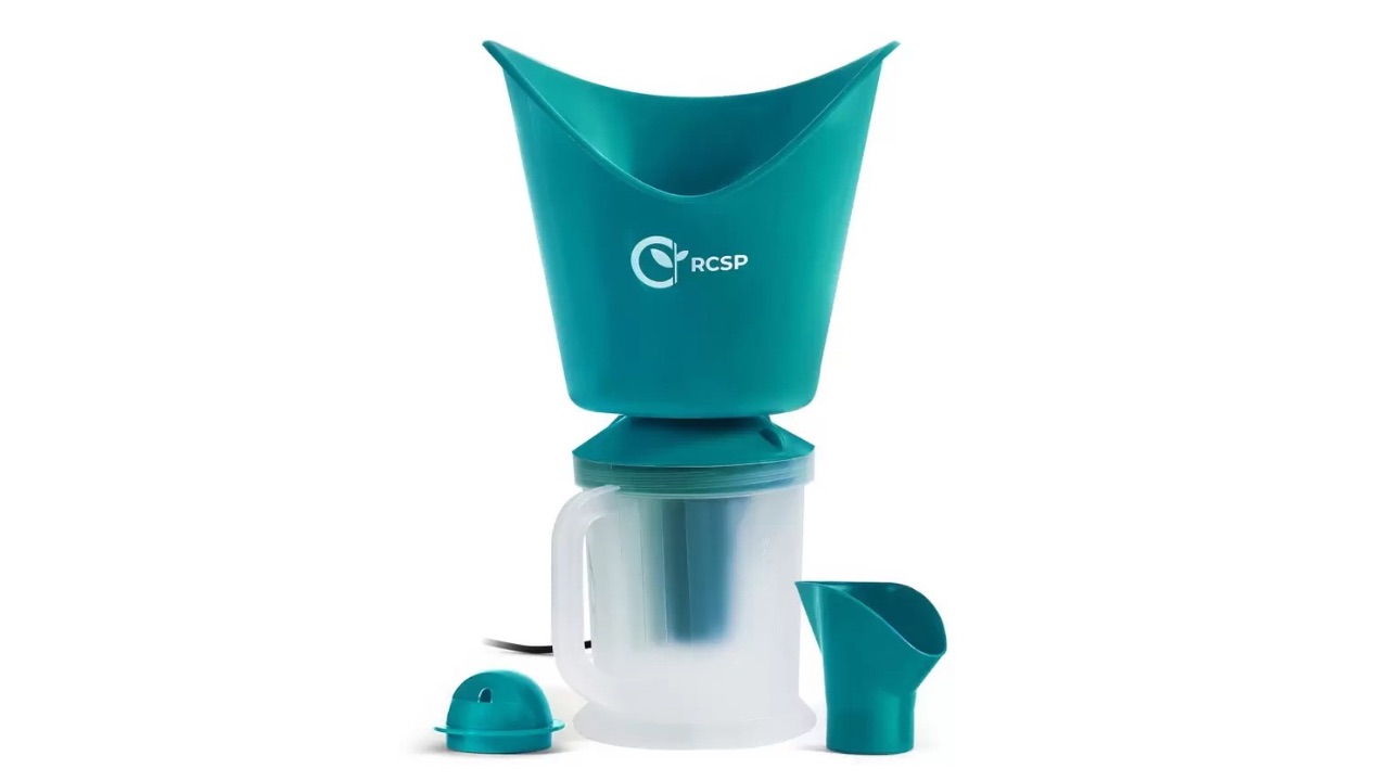 RCSP Vaporizer Steamer 3-in-1 Cough and Cold Inhaler