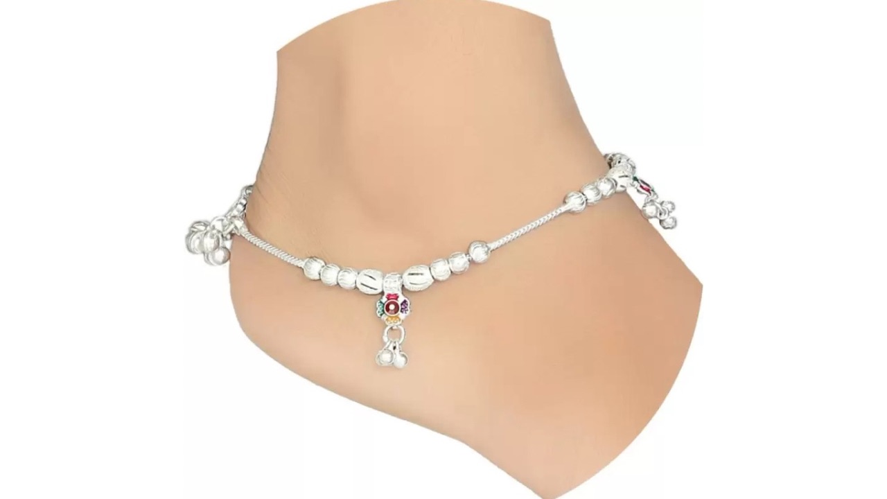 RNK Creation Alloy Copper Anklet