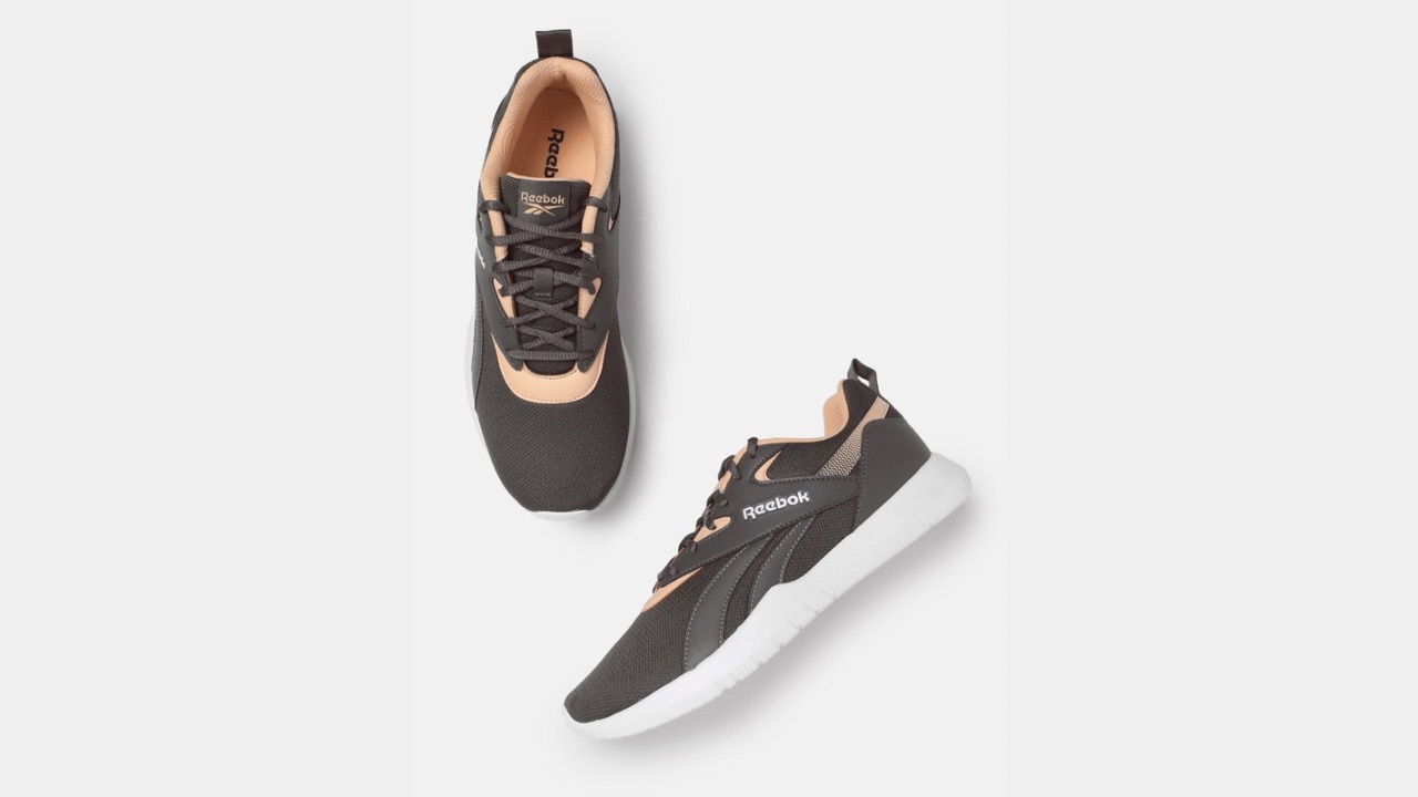 Reebok Men Woven Design Main Lane Running Shoes