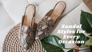 Sandal Styles for Every Occasion