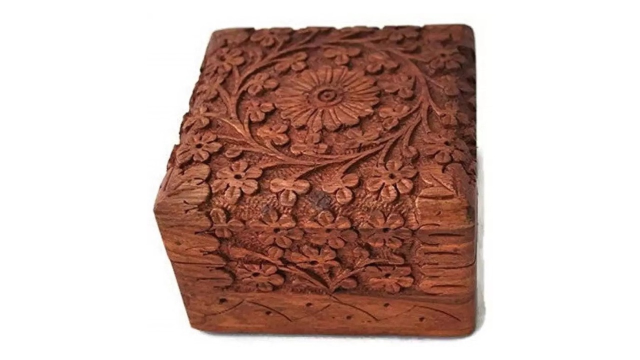 Smarts Collection Handmade Wooden Jewelry Box