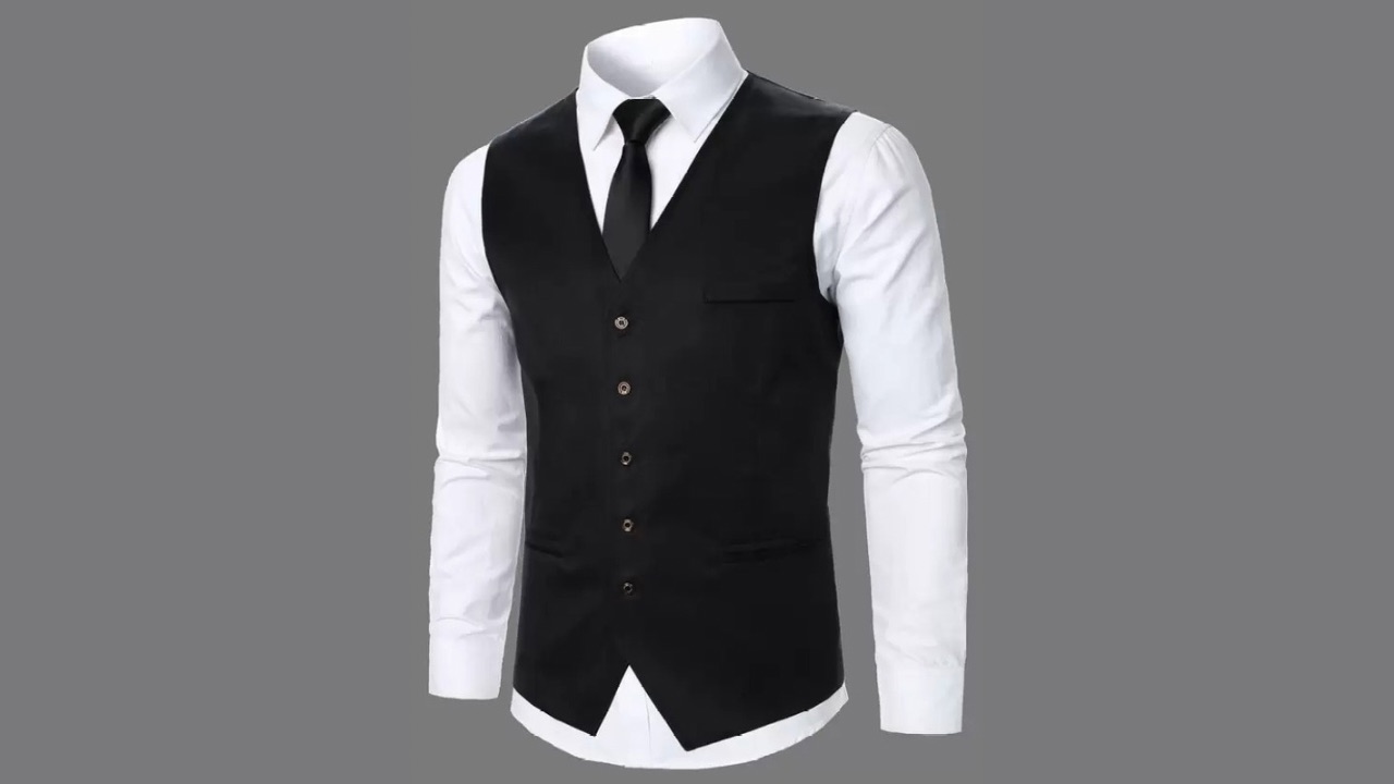 Swara Craft Solid Men Waistcoat