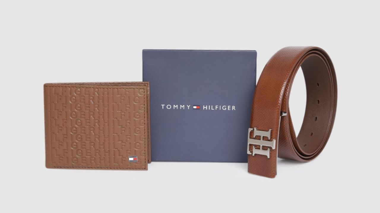 Tommy Hilfiger Men Wallet & Belt Set