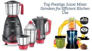 Top Prestige Juicer Mixer Grinders for Efficient Kitchen Use