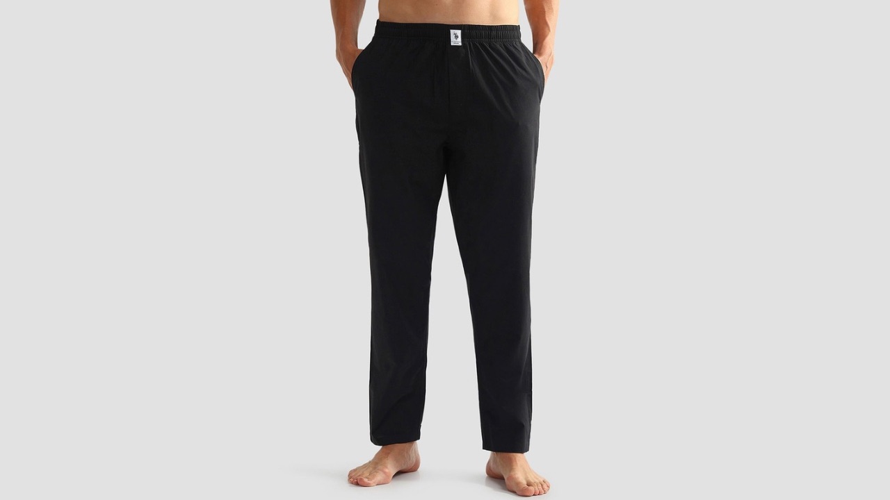 U.S. Polo Assn. Men Lightweight Pure Cotton OELP6 Lounge Pants