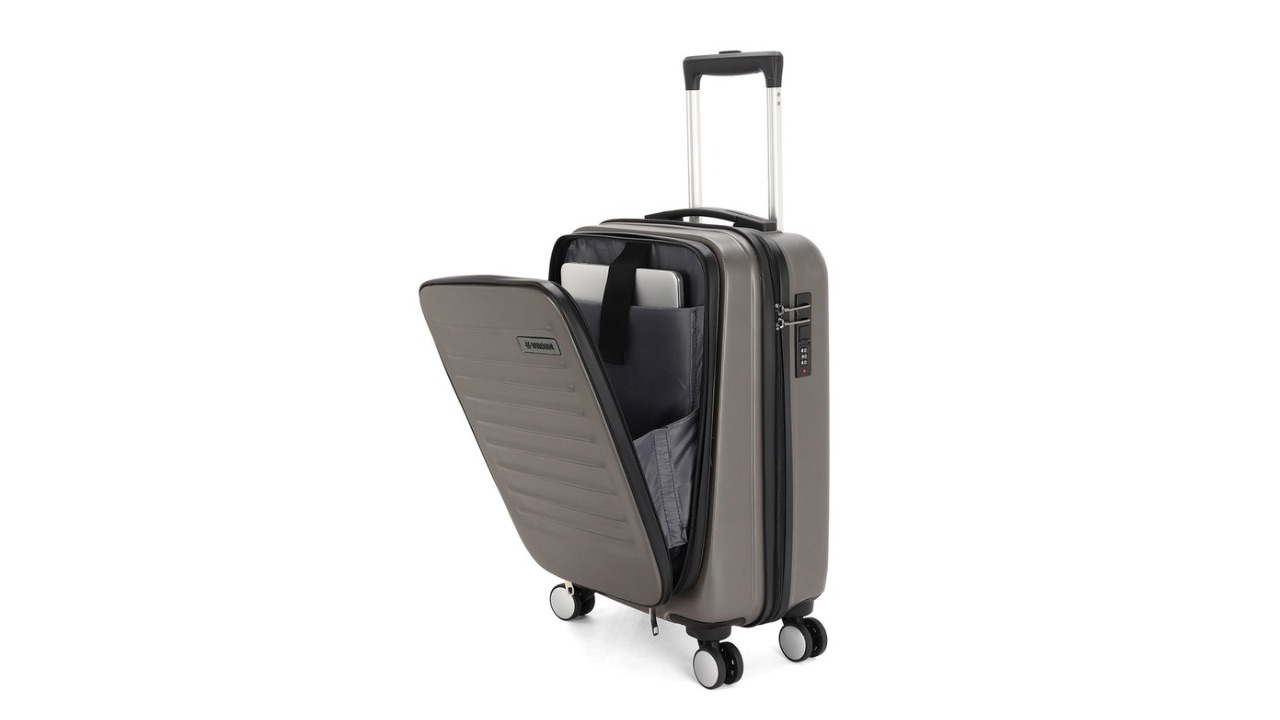 WROGN Kangaroo Hard Cabin Trolley Suitcase - 38L
