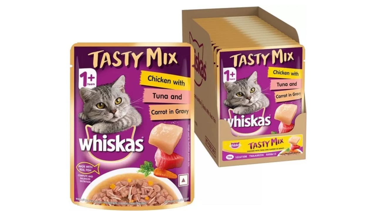 Whiskas Tasty Mix Chicken and Tuna Wet Cat Food (0.98 kg)
