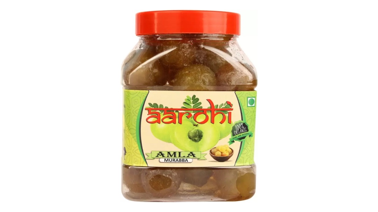 Aarohi Organic Dry Amla Murabba with Honey