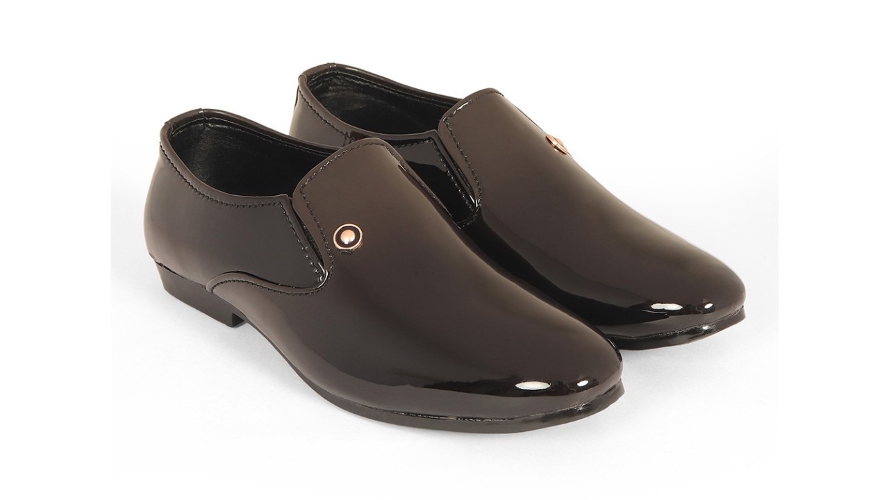BAESD Boys Round Toe Slip-On Loafers