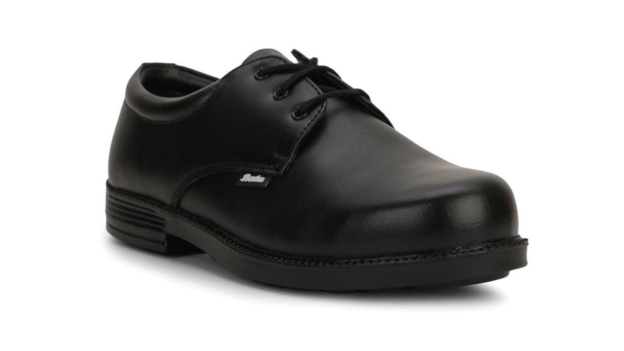 Bata Boys Leather Formal Derbys