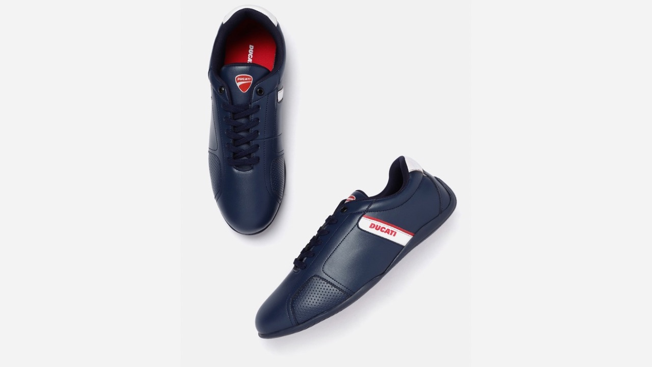 Ducati Printed Leather Sneakers