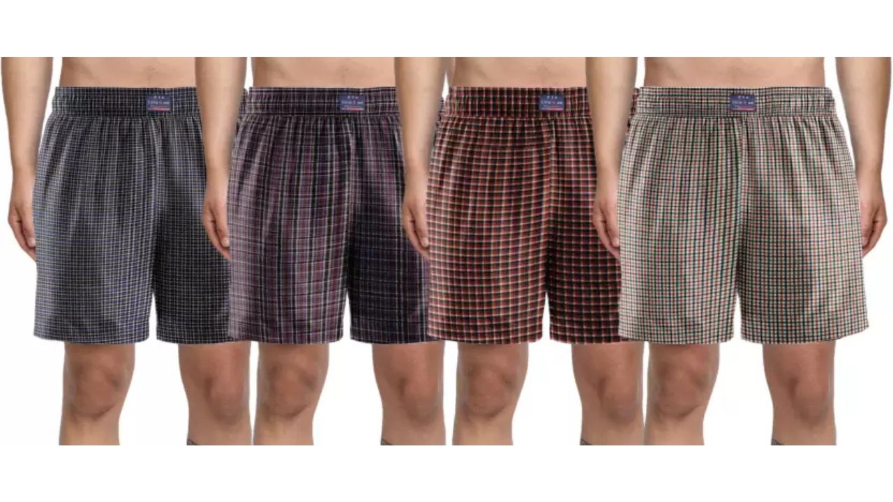 FTX Checkered Men Boxer