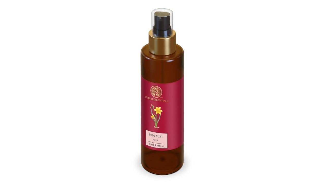 Forest Essentials Hydrating Body Mist Nargis Spray with Floral Fragrance - 130ml