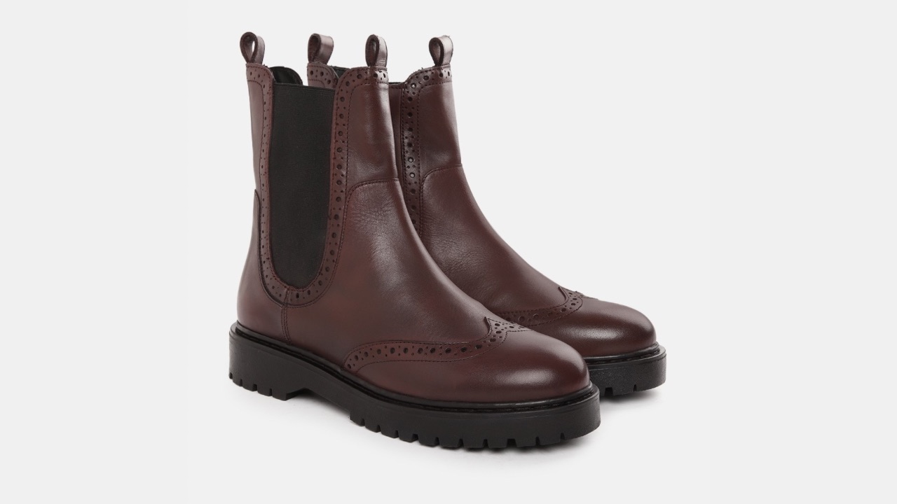 Geox Bleyze Women Leather Ankle Boots