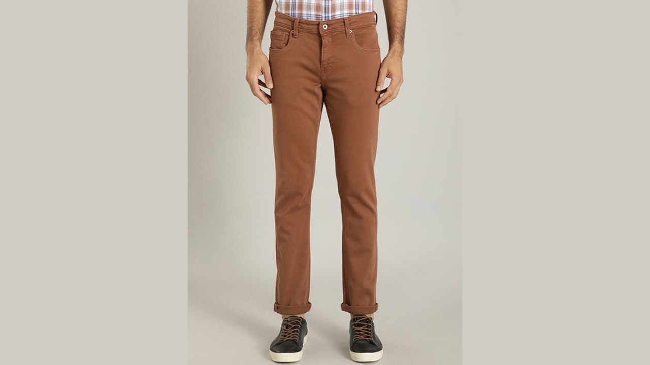 Indian Terrain Men Brooklyn Slim Fit Mid-Rise Clean Look Stretchable Jeans