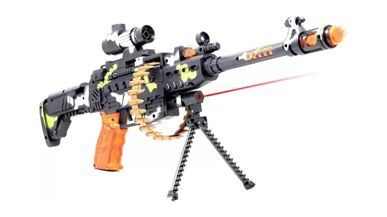 Kettoby Musical Army Style Toy Gun