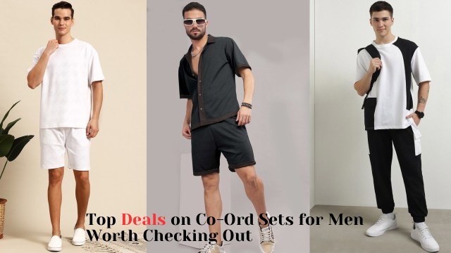 men's co-ord sets, summer co-ords, men's fashion