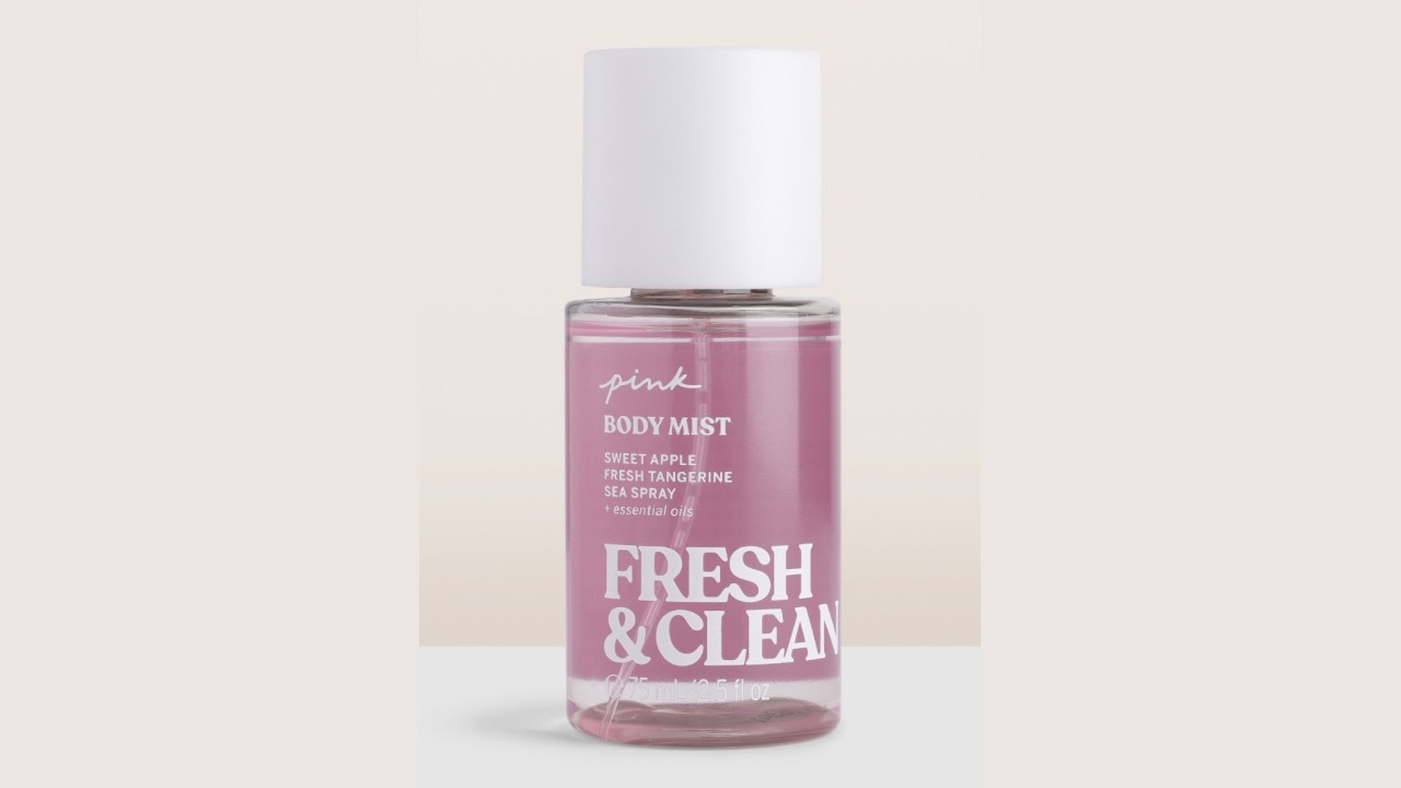 Victoria's Secret Fresh And Clean Pink Mini Body Mist - 75 ml