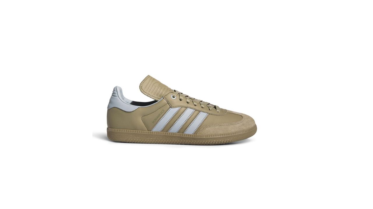 Adidas Originals Unisex Humanrace Samba Leather Sneakers