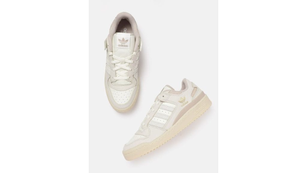 Adidas Originals Men Forum Low CL Perforated Leather Sneakers
