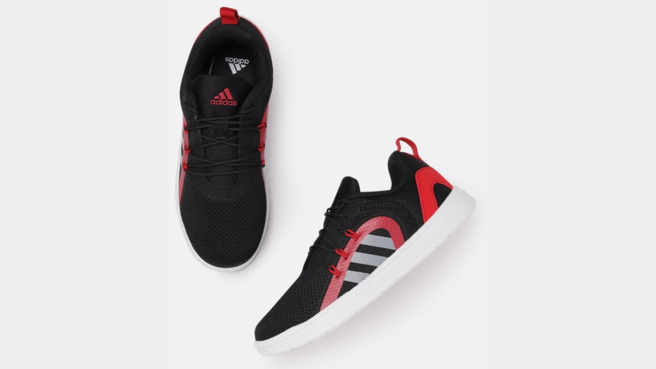 ADIDAS Kids Woven Design Gametalk 1.0 Running Shoes