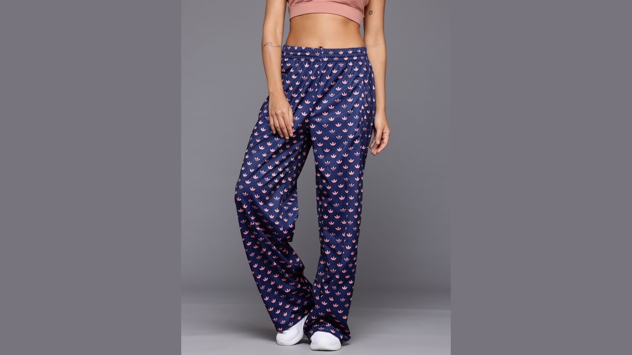 ADIDAS Originals Monogram Firebird Printed Track Pants