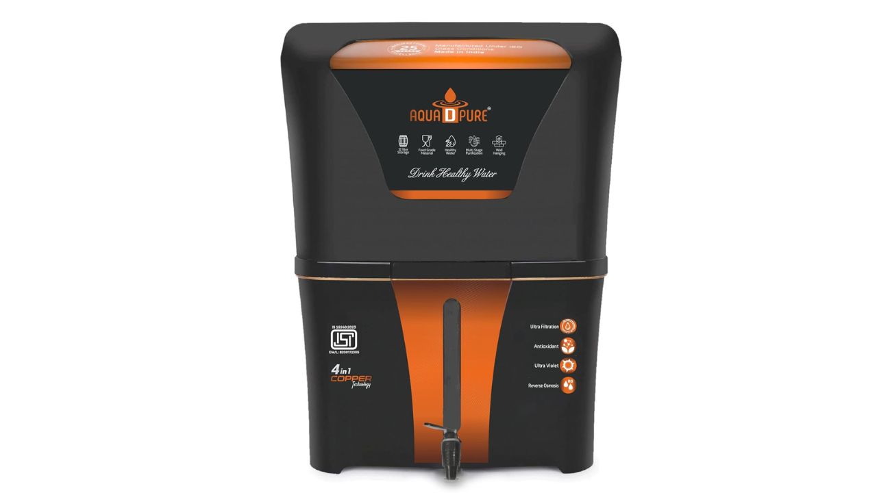 AQUA D PURE 4 in 1 Copper RO Water Purifier