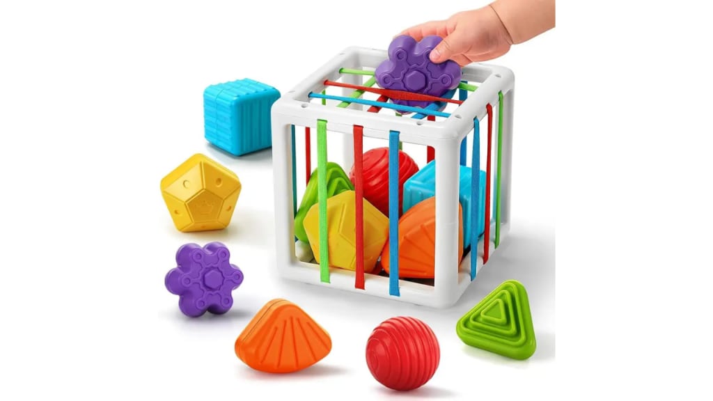 AR Jouiet Soft Shape Sorter – Boosts hand-eye coordination