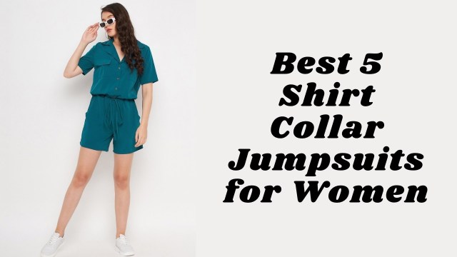 shirt collar jumpsuit, best women's jumpsuit, tailored jumpsuit