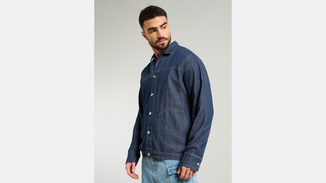 Beyoung Men Denim Shacket