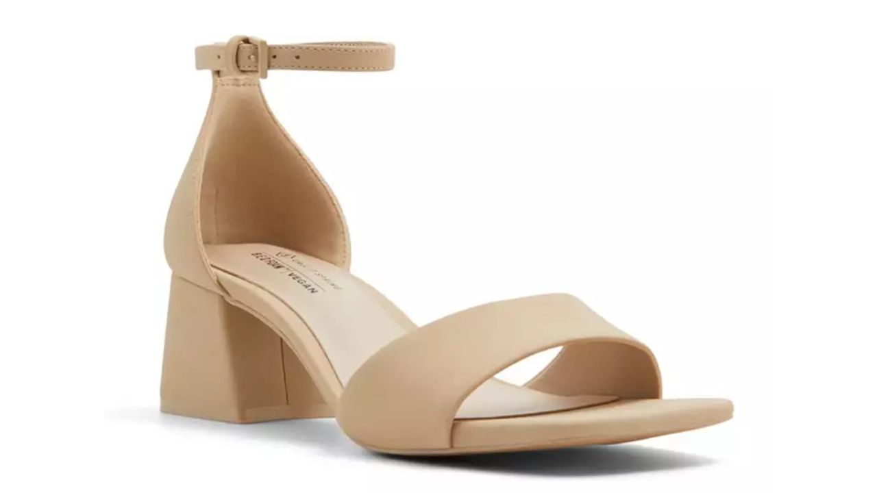 Call It Spring Vicki Ankle Strap Block Heels