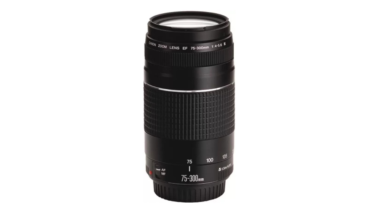 Canon EF 75-300mm f:4-5.6 iii Telephoto Zoom Lens