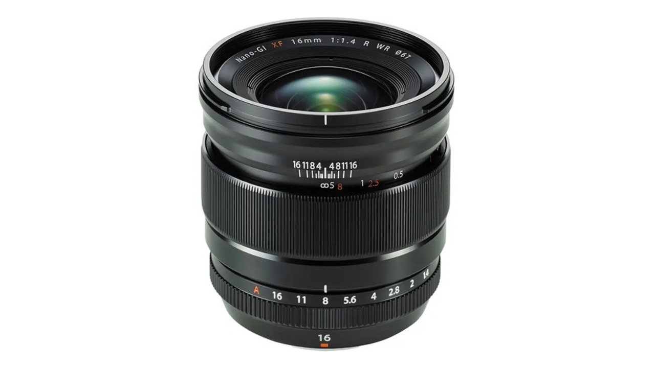FUJIFILM XF 16 mm F1.4 R WR Wide-angle Prime Lens