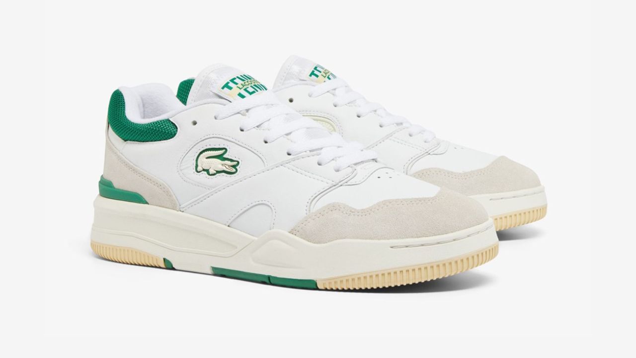 Lacoste Men Lineshot Trainers Colourblocked Sneakers