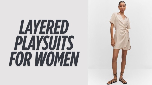 Best Layered playsuits for women