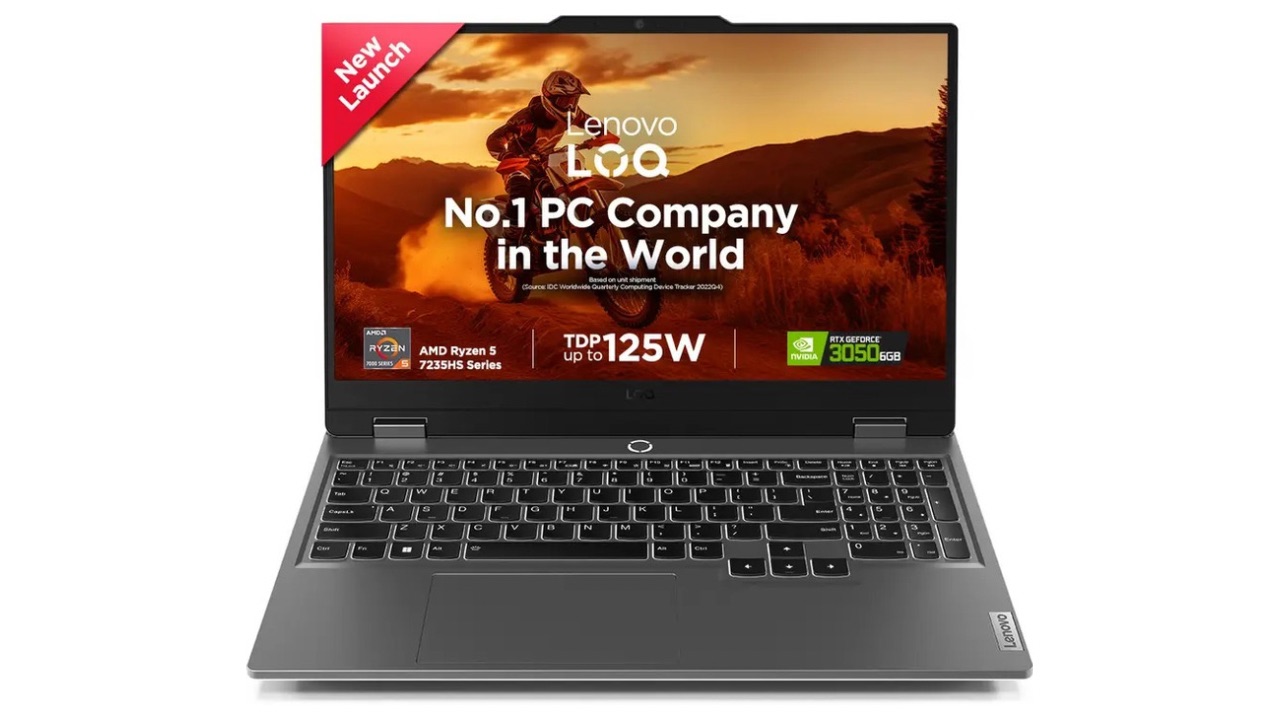 Lenovo LOQ AMD Ryzen 5 Quad Core 7235HS