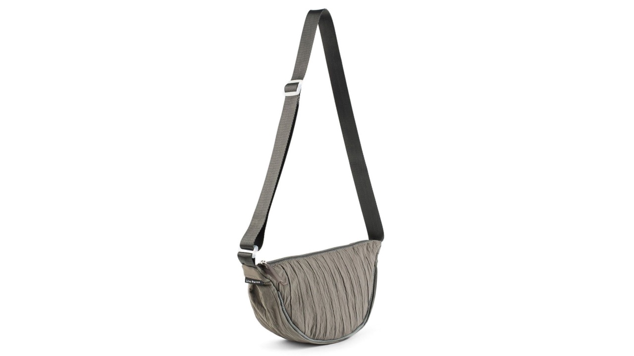 Lino Perros Unisex Textured Structured Sling Bag
