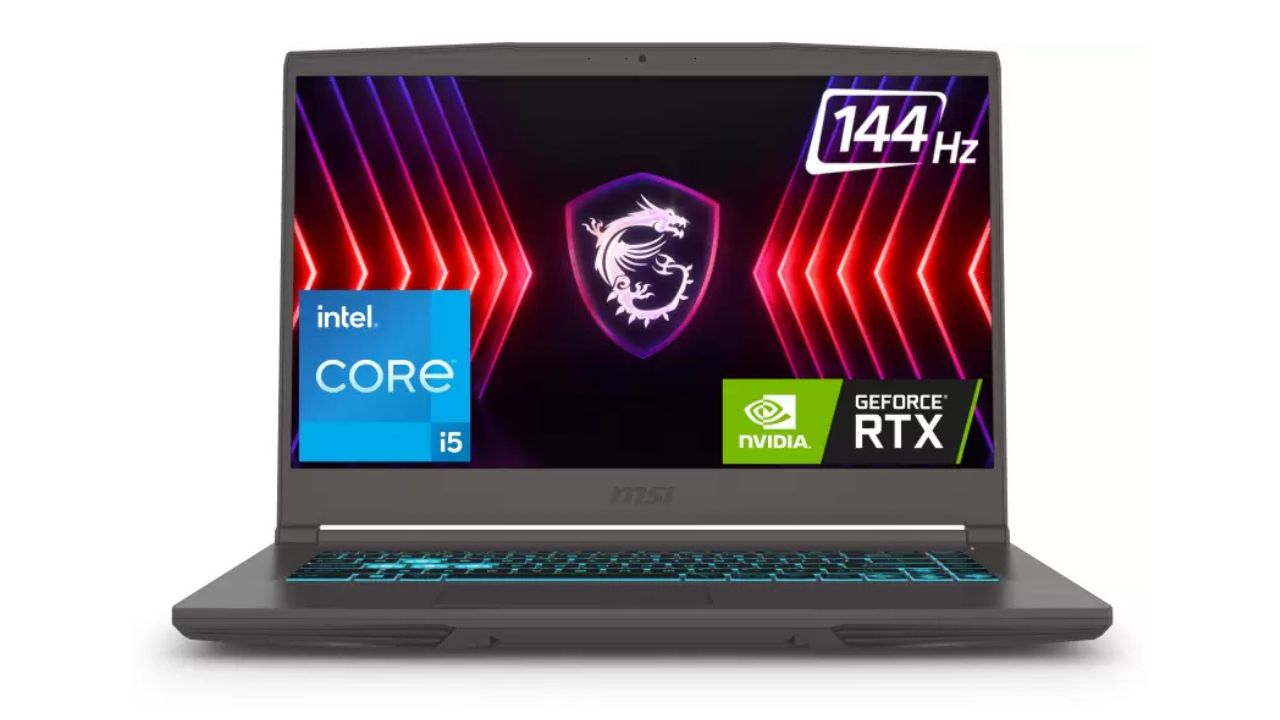 MSI Thin 15 Intel Core i5 12th Gen 12450H