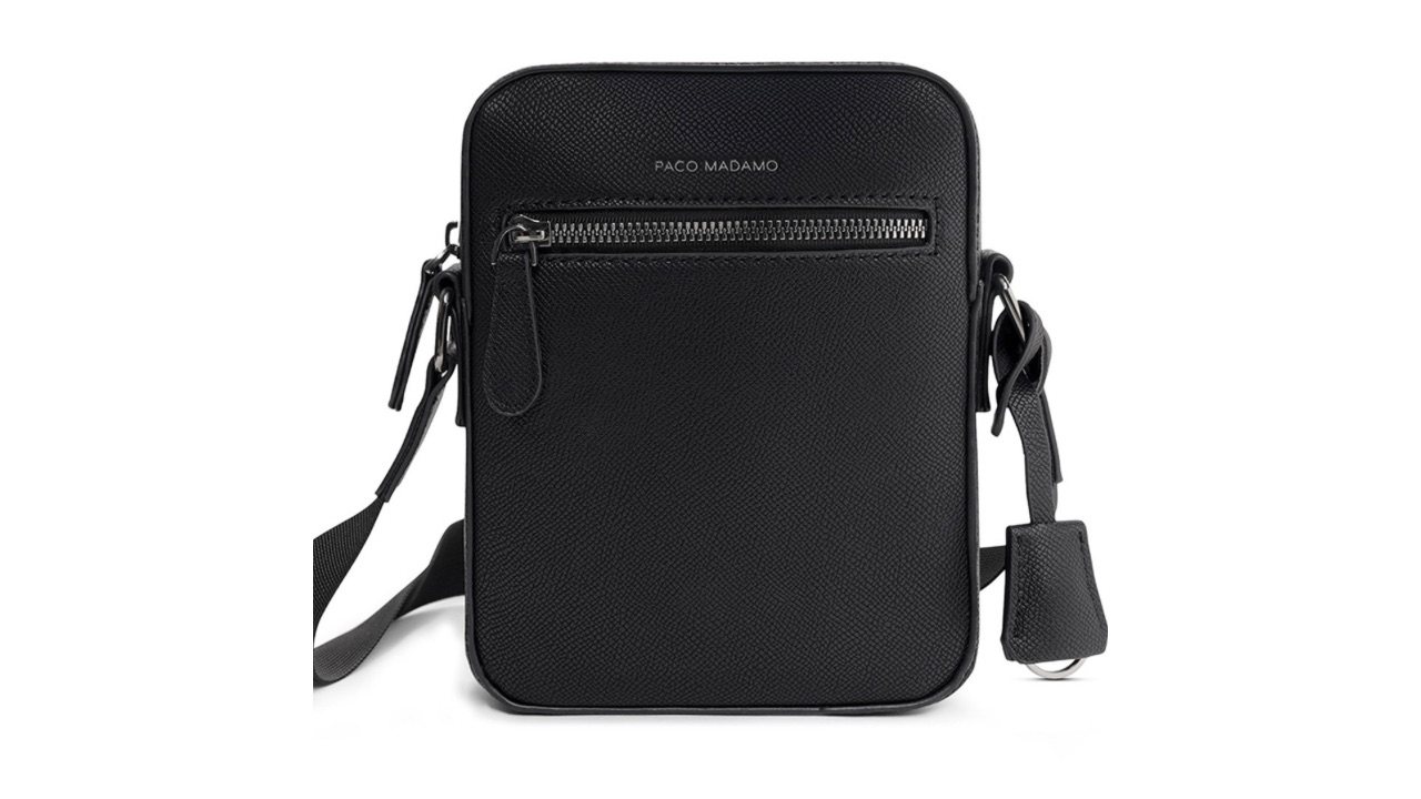 PACO MADAMO Unisex crossbody Travel Messenger Bag