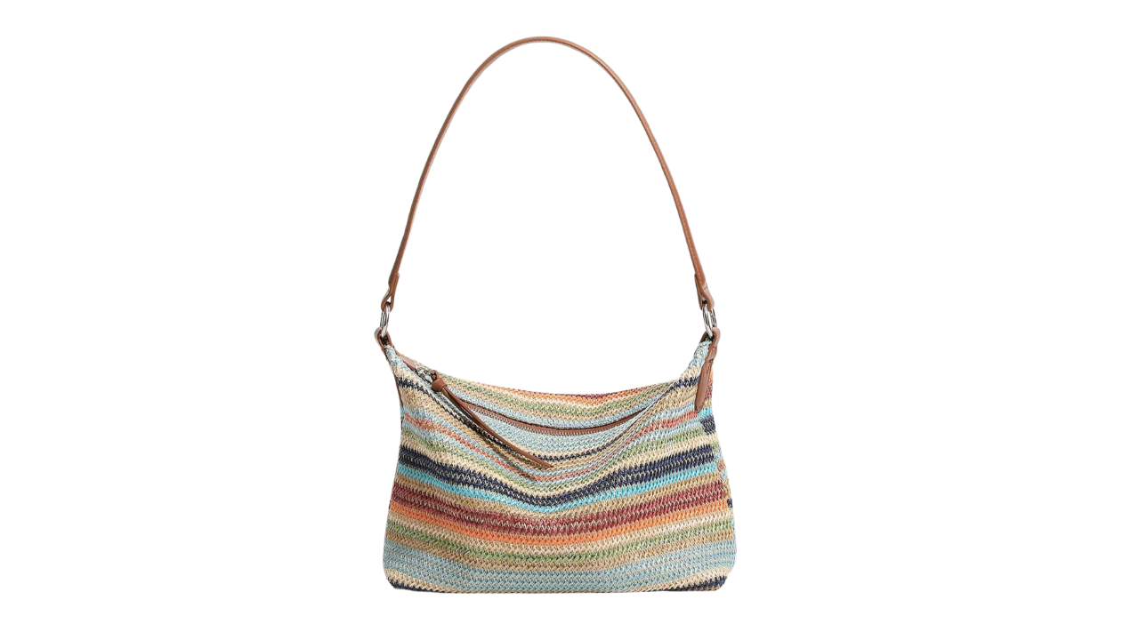 Stylish hobo bag with colorful tassels by RAVE, perfect for casual outings and vacations