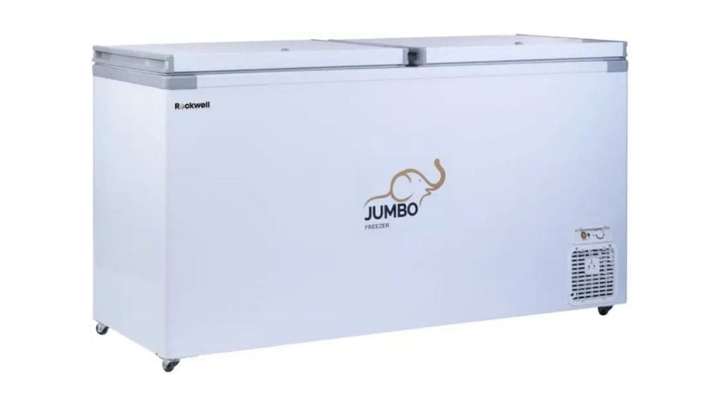 Rockwell 466 L Double Door Standard Deep Freezer