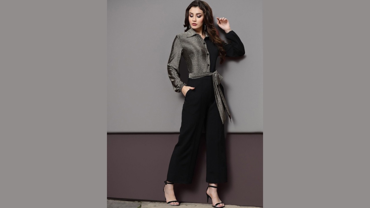 STYLECAST X KASSUALLY Women Shirt Collar Basic Jumpsuit