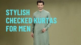 Top Stylish Checked Kurtas for Men