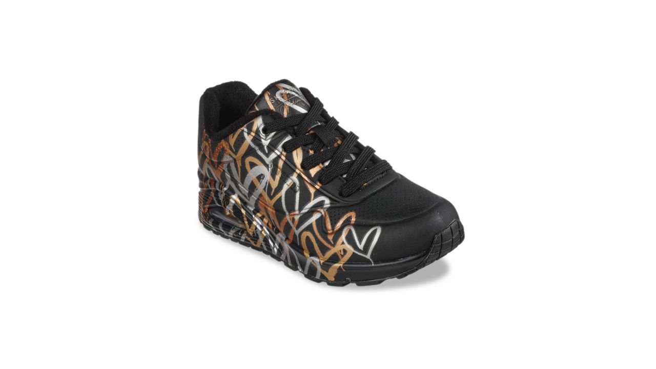 Skechers Women Black Printed Trekking Shoes