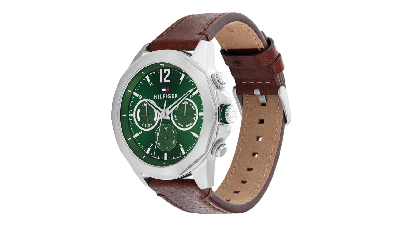 Tommy Hilfiger Men Lars Leather Straps Analogue Multifunction Watch TH1792064