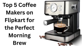 Best coffee makers on Flipkart 2025 – espresso, filter, and cappuccino machines