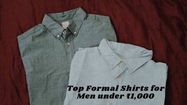 formal shirts under 1000, budget formal shirts men