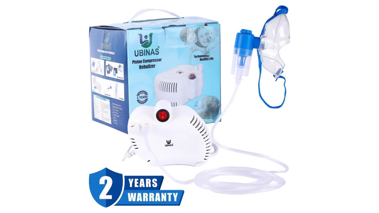 Ubinas Pro Piston Compressor Nebulizer