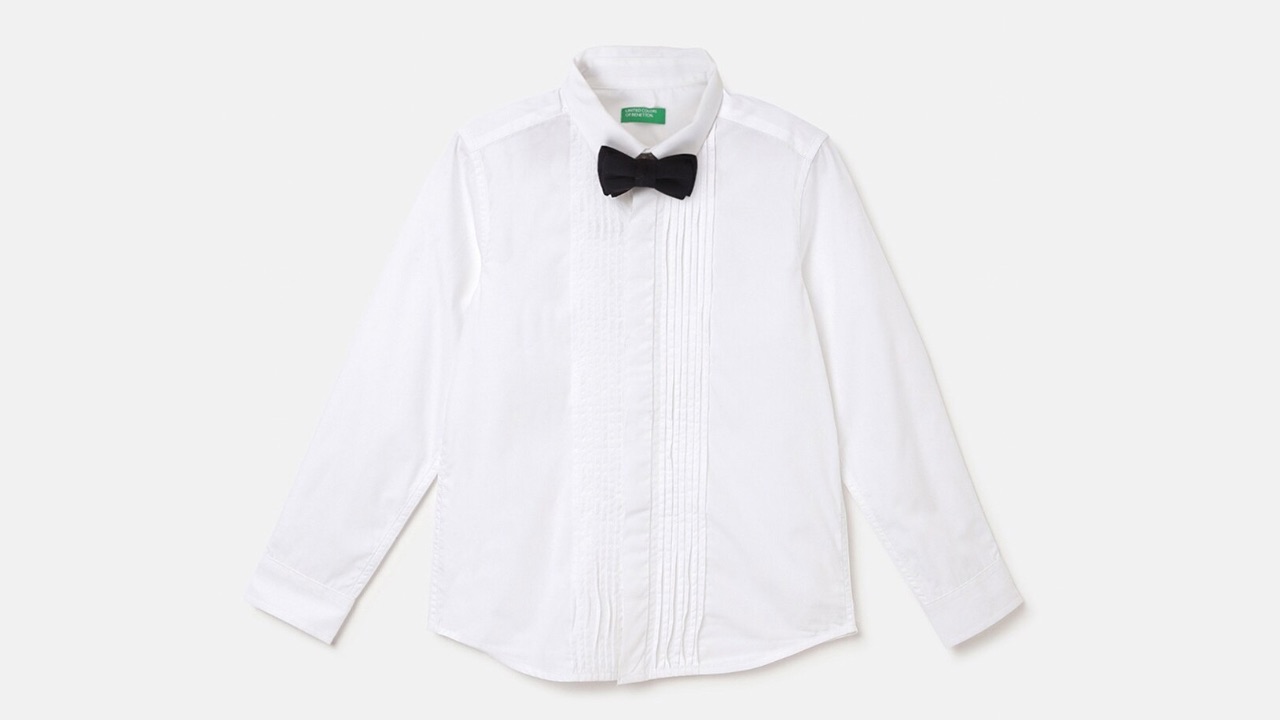 United Colors of Benetton Boys Opaque Casual Shirt